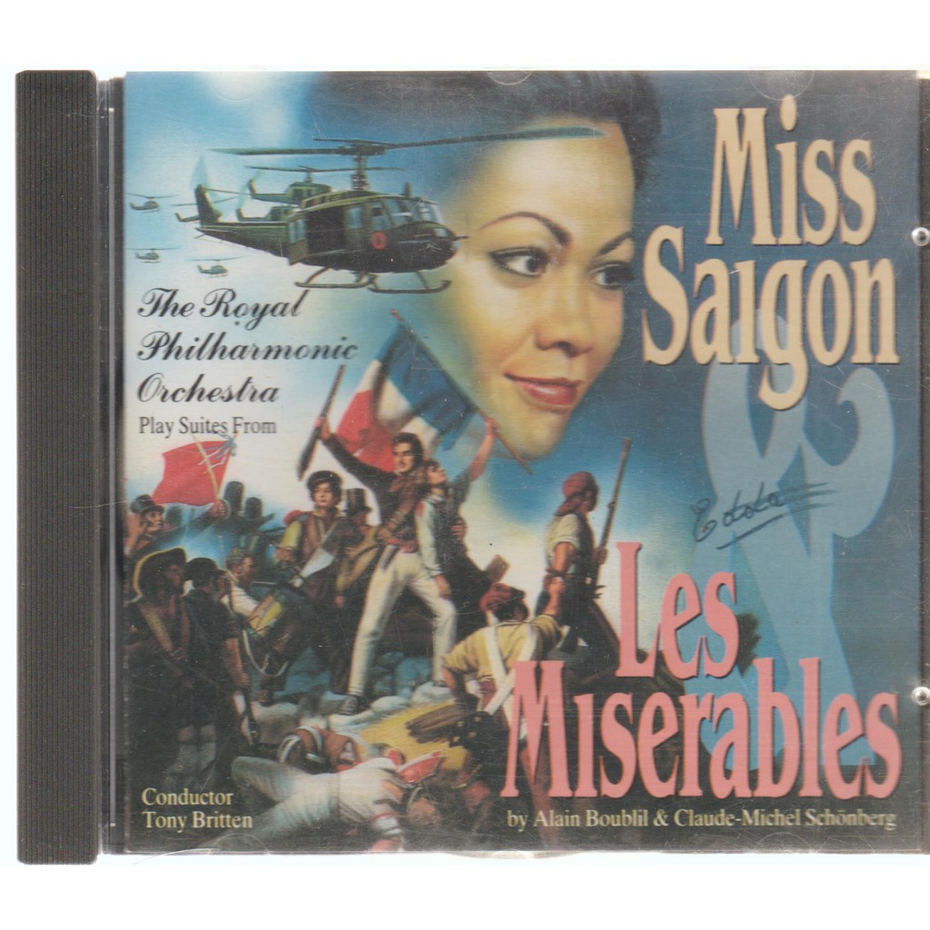 Cd Miss Saigon E Les Miserables Royal Philharmonic Importado