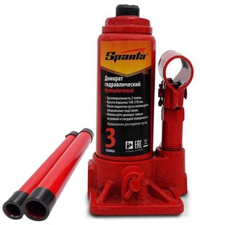 Macaco Hidráulico 3 TON Tipo Garrafa SPARTA em Oferta na Shopee