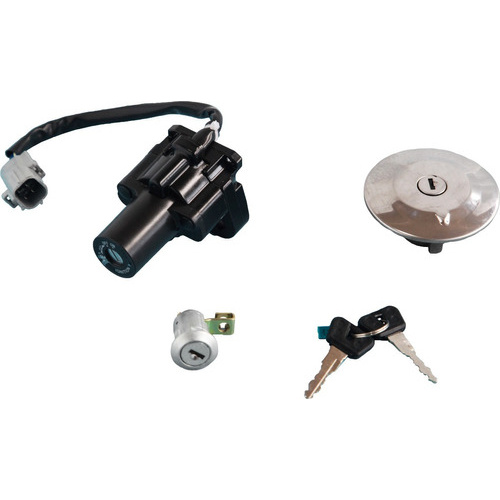 Kit Trava Chave Ignição Tanque Fazer 250 2011 A 2015 1°linha
