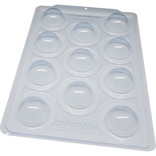 1~4 Forma BWB Com Silicone Semiprofissional, Doces Finos Chocolates Cód. 3531 - SP 9419 Esfera de 50mm em Oferta na Shopee