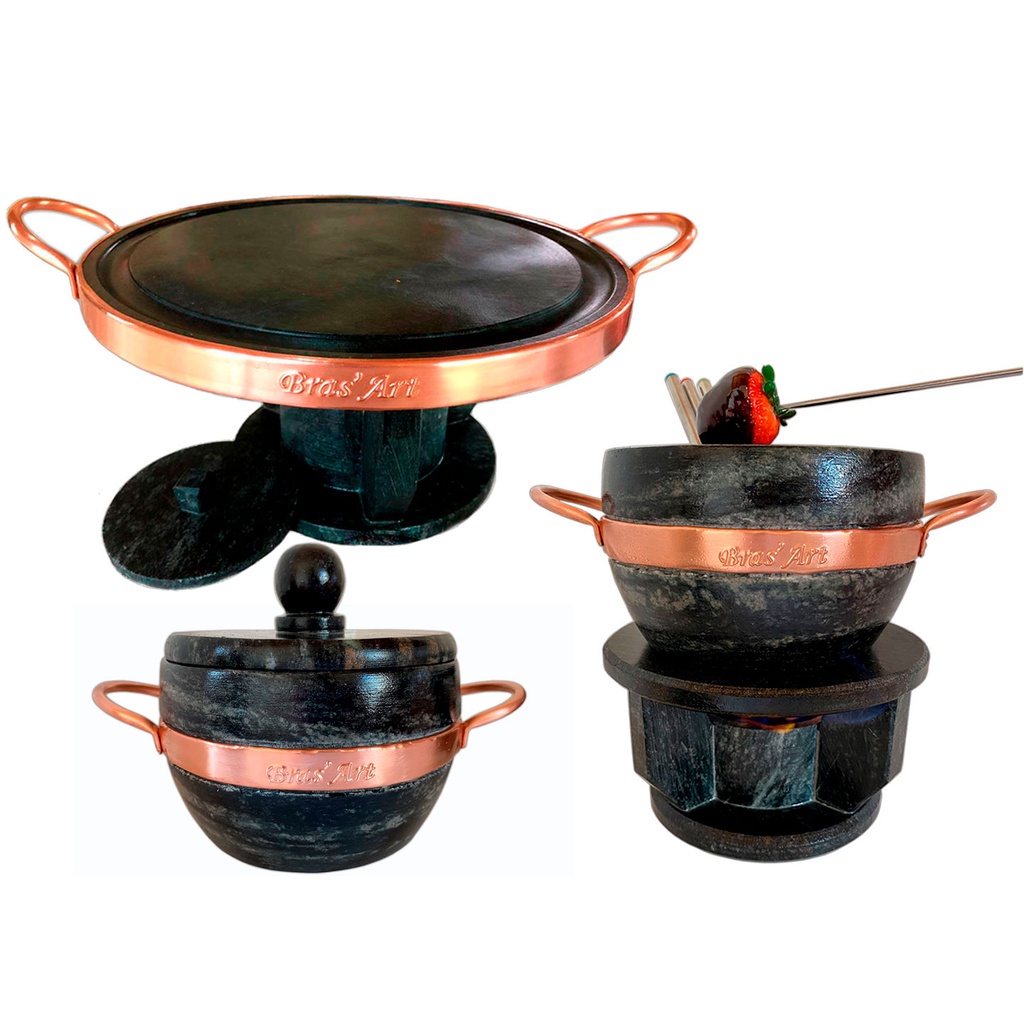 Kit Panelas Pedra Sabão: Onde Comprar | BuscaProdutos