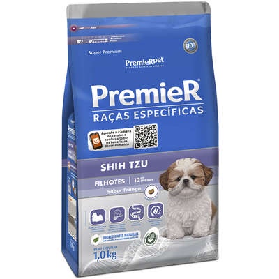 Ração Premier Pet Raças Específicas Shih Tzu Filhote 1kg