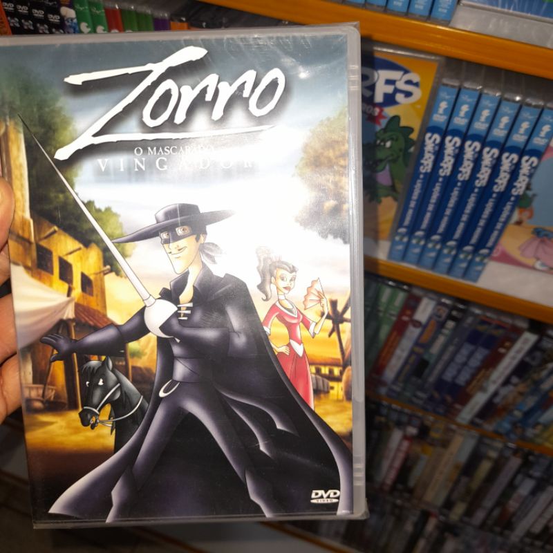 Dvd - O Zorro - O Mascarado Vingador