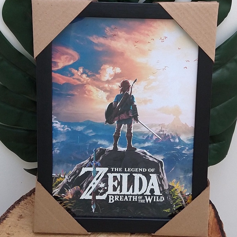 Quadro Decorativo Link Zelda