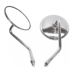 Espelho Retrovisor Intruder 125 / 250 Aço Lente Convexa PAR
