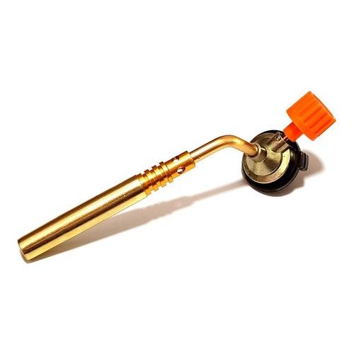 Super Bico 150 Mm Maçarico Portátil Simples Bico Fino Regulável Para Cartucho