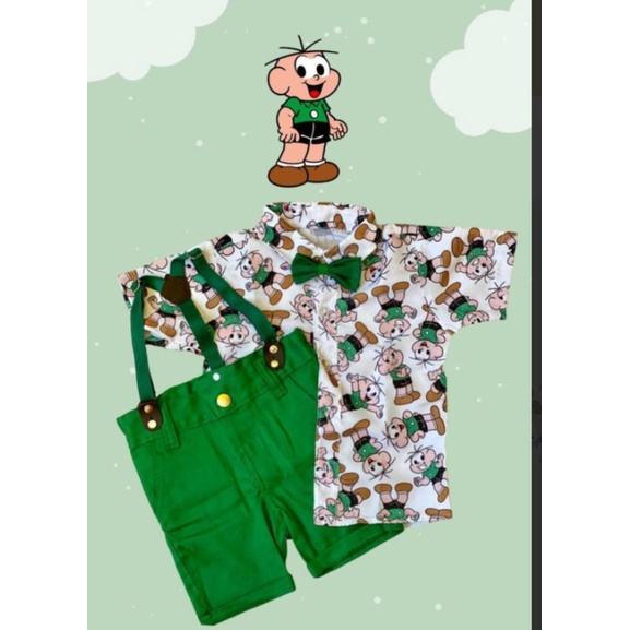 Camisa Cebolinha Turma Da Mônica Shopee Brasil 2516