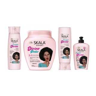 Kit Skala Crespo Divino 2 Em 1 Completo