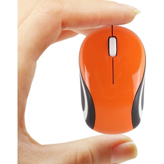 Mini Pequeno Mouse Sem Fio Para O Curso Optical Portátil Com Receptor USB PC Computador em Oferta na Shopee