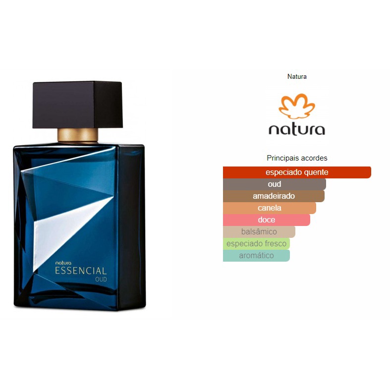 Perfume Essencial Oud Natura Masculino - 100ml Original e Lacrado | Shopee  Brasil