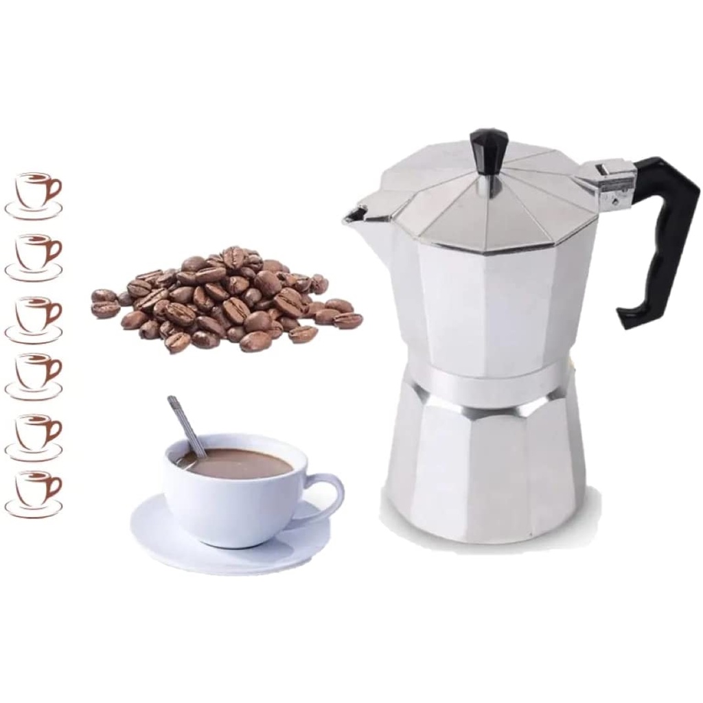 Cafeteira Fratelli Italiana Alumínio 6 Xícaras em Oferta na Shopee