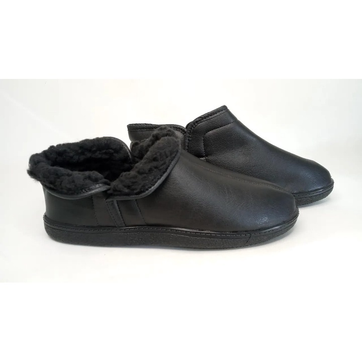 Pantufa unissex 100% forrada com pelinhos para uso dentro e fora de casa calce fácil