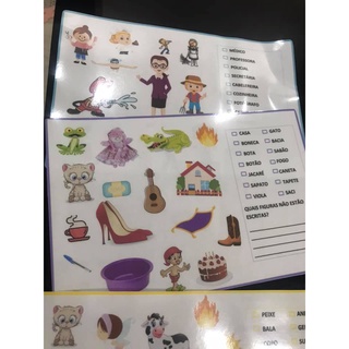 Pareamento De Palavras Estimulação Leitura Alfabetização