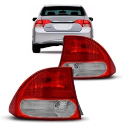 Lanterna Traseira Canto Honda Civic 2006 2007 2008 2009 2010 2011 Com Soquete