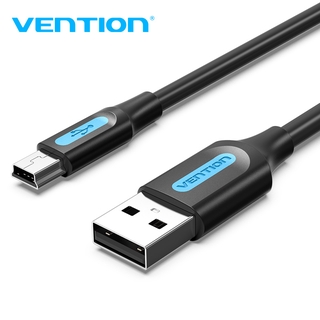 Venção Cabo Mini USB 2.0 Para 2A 480 Mbps De Dados Câmera MP3 MP4