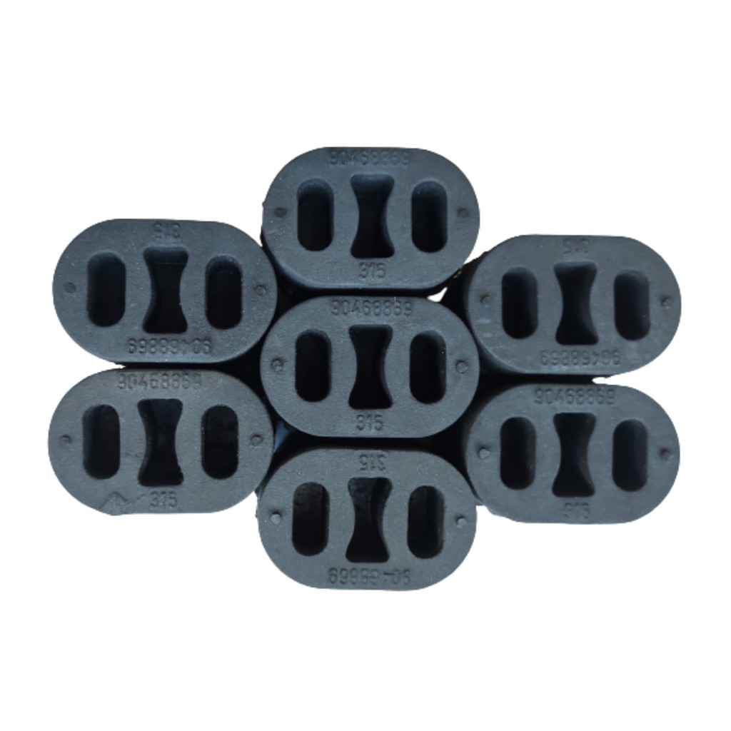 Borracha Coxim Escapamento Vectra Kit 7 Unidades