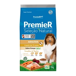 Ração Premier Seleção Natural para Cães Adultos - 12Kg
