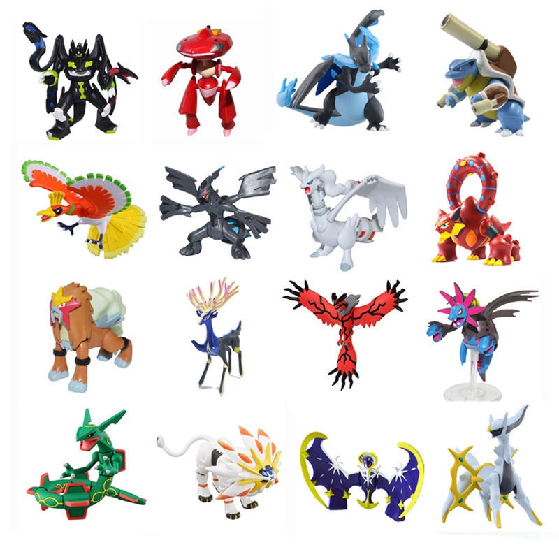 5-10CM Kit De Brinquedos / Bonecas Lendário Pokémon - Escorrega o Preço
