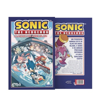 Sonic The Hedgehog – Volume 3: A Batalha por Angel Island  - Acompanha Pôster e Marcador em Oferta na Shopee