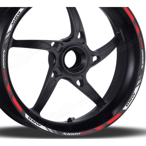 Friso Adesivo Refletivo D1 Roda Moto Bmw S 1000 Xr