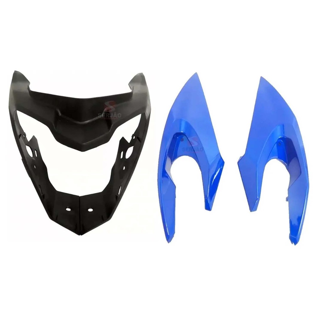 Carenagem Farol Fazer150 Aba Lateral Bananinha Cores