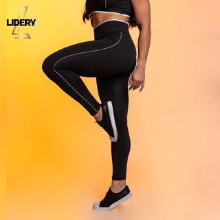 Promoção Legging Fitness Básica com Detalhe em Vivo