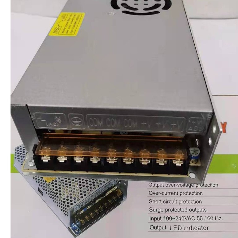 Fonte Chaveada (600125) 30a 12v 360w P/ Cftv Fita Led Som Automotivo
