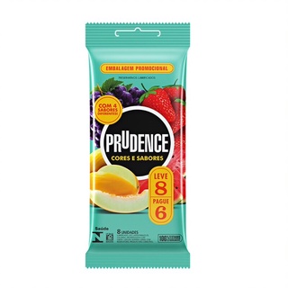 Preservativo Prudence Mix Com 8 Unidades