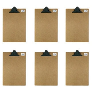 Prancheta A5 Madeira Kit C/ 6unidades 23x16 em Oferta na Shopee