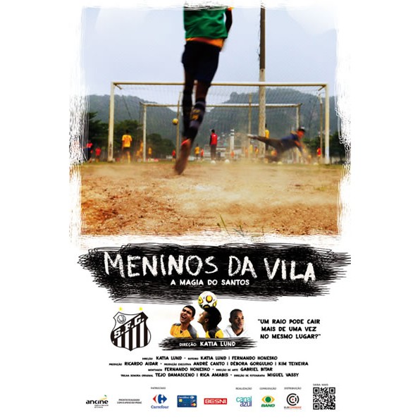MENINOS DA VILA A MAGIA DO SANTOS DVD