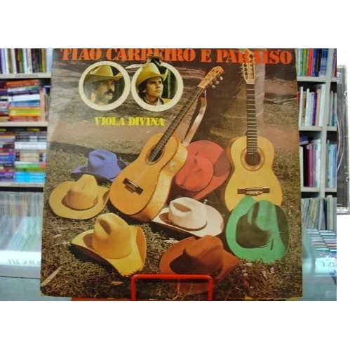 Lp - Tião Carreiro E Paraíso - Viola Divina - 1978 - Encarte