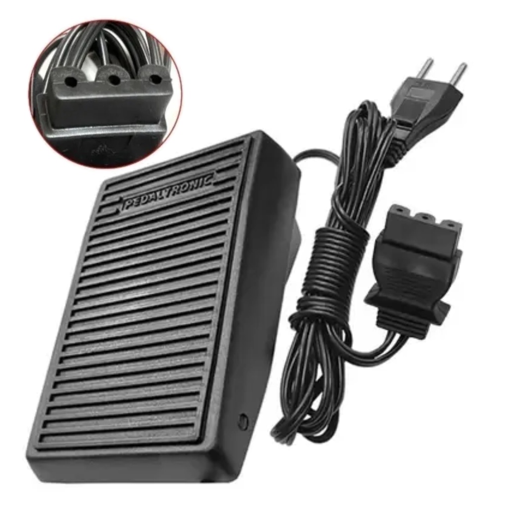 Pedal Reostato Singer Facilita Pro Cinza 4411 4423 4432