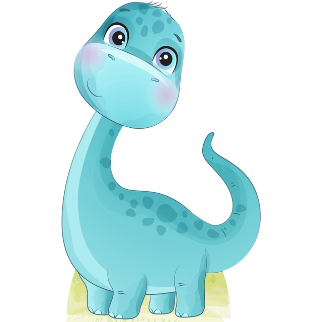 Display MDF DINO BABY 60 cm