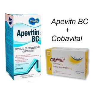 Estimulante Apetite Cobavital Engordar + Apevitin Bc Vitamina 240ml ...