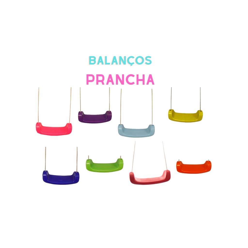 Balanço Prancha radical com corda para meninos e meninas-balanço parquinho Valentina Brinquedos área kids