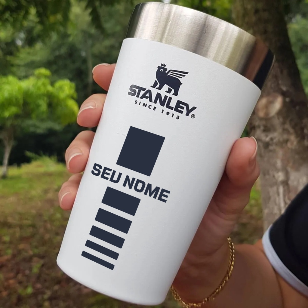 Adesivo para copo Stanley com nome PERSONALIZADO