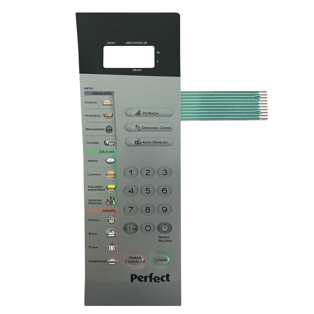 MEMBRANA MICRO-ONDAS COMPATÍVEL COM PANASONIC NN-ST558 NN-ST 558