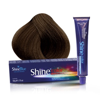 Coloração 6.0 Louro Escuro Shine Blue 50g em Oferta na Shopee
