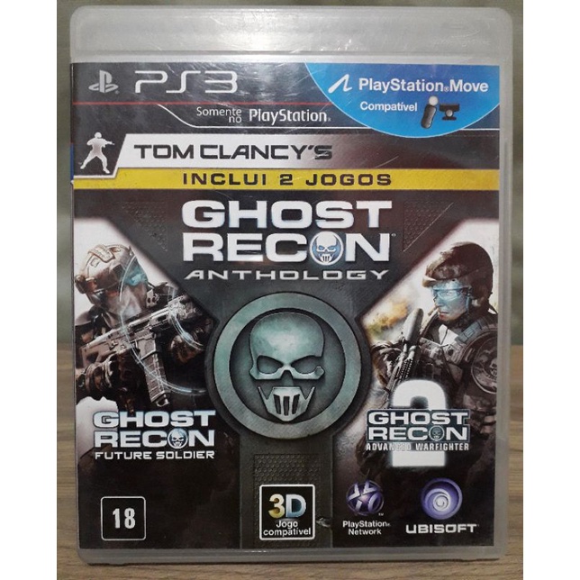 Ghost Recon Anthology, jogo original para ps3 mídia física em excelente estado sem nenhum risco, com manual e folhetos do jogo.