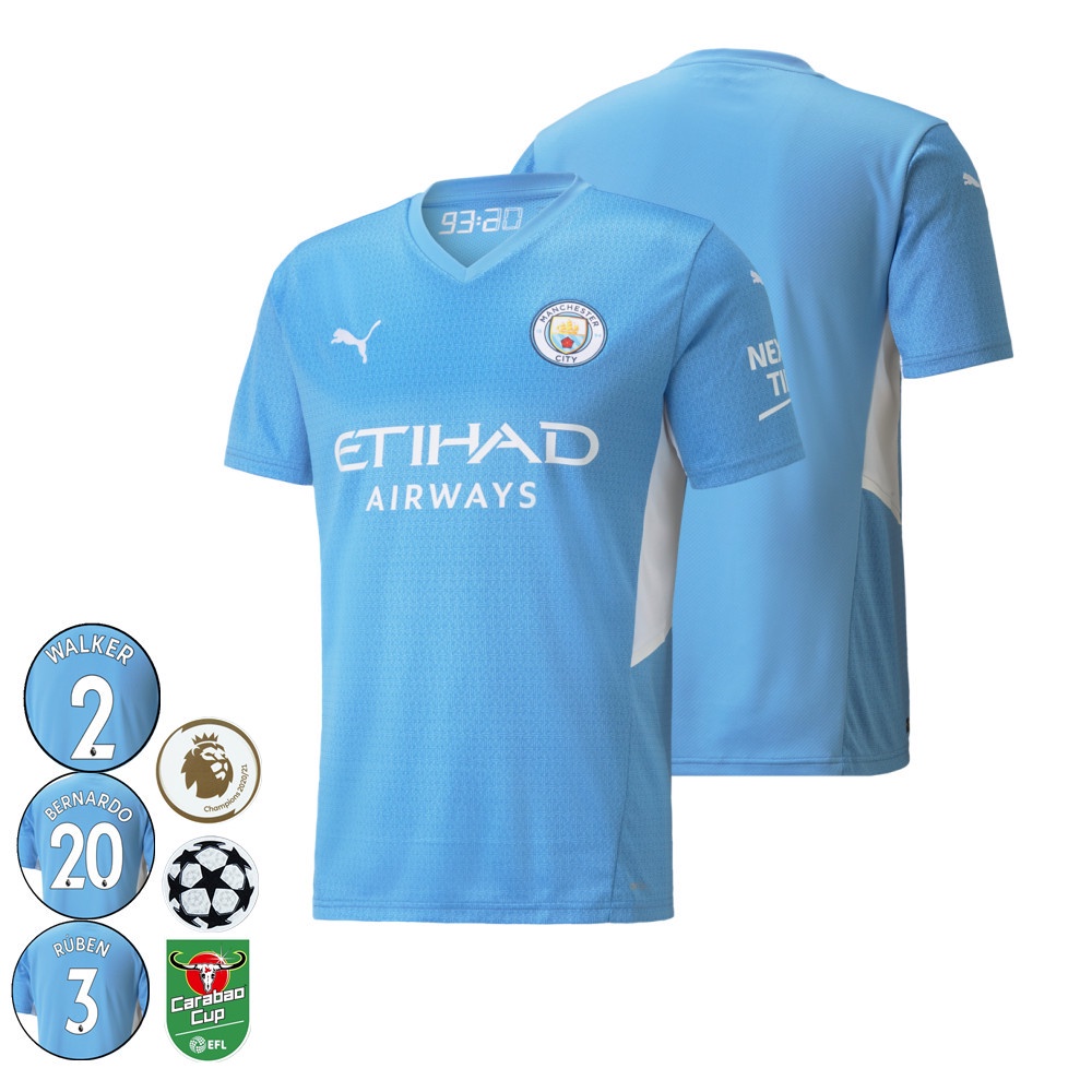 camisa de futebol Man city 21-22 Cidade de Manchester jersey home Manchester City Grealish#10 football jersey
