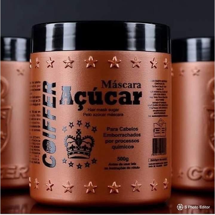 Máscara Açúcar Coiffer 500g