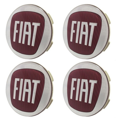 Jogo Calota Centro Meio Roda Fiat Strada Adventure S-194