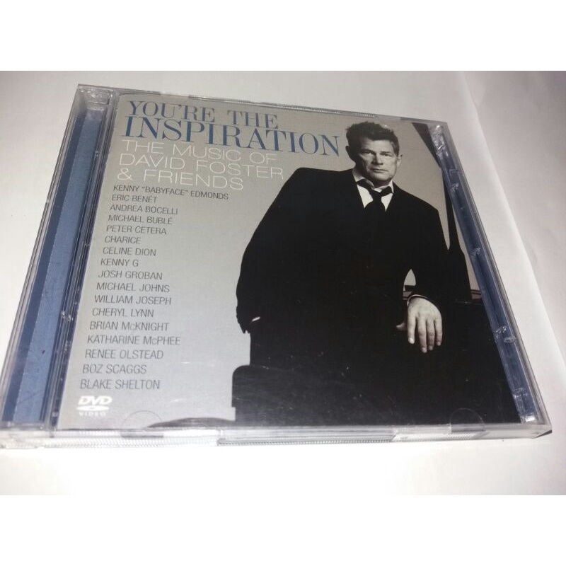 Cd + Dvd : David Foster & Friends - You're the Inspiration - 2008 - Peter Cetera - Celine Dion