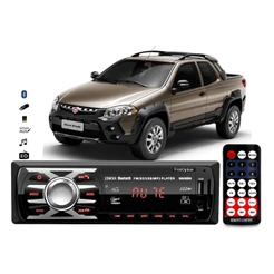 Aparelho De Som Mp3 Carro Fiat Strada Bluetooth Pendrive Rádio