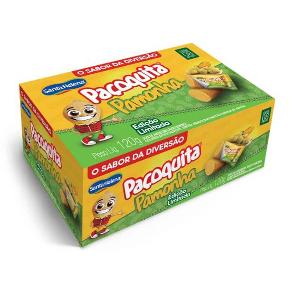 Paçoquita Sabor Pamonha c/8 - Santa Helena