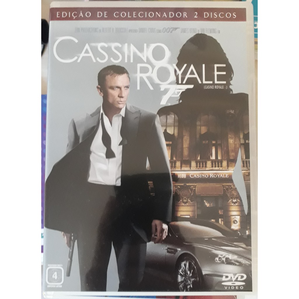 Dvd Duplo 007 Cassino Royale James Bond Daniel Craig sony