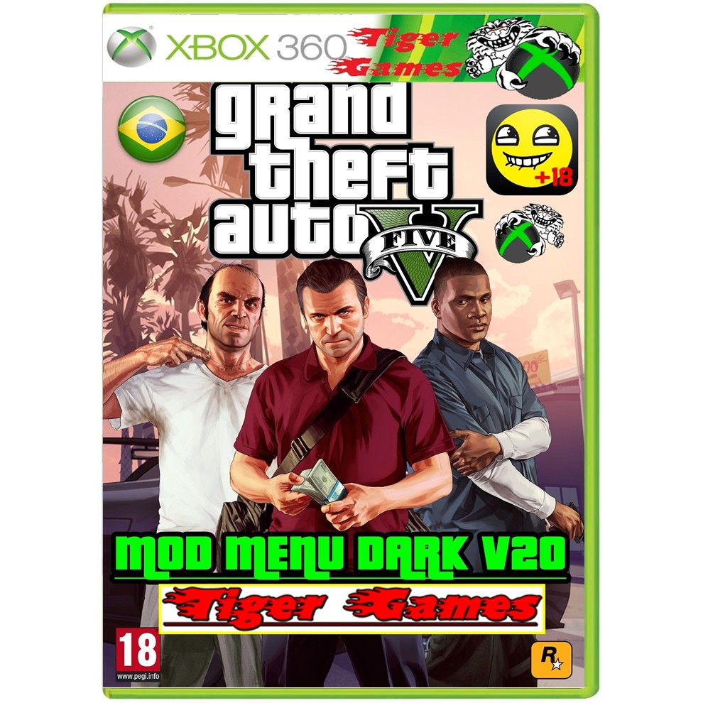 GTA 5 Xbox 360 1.27: Novo Mod Menu Completo LT 3.0 - COMPLETO - Download (XBOX  360 e PS3) 