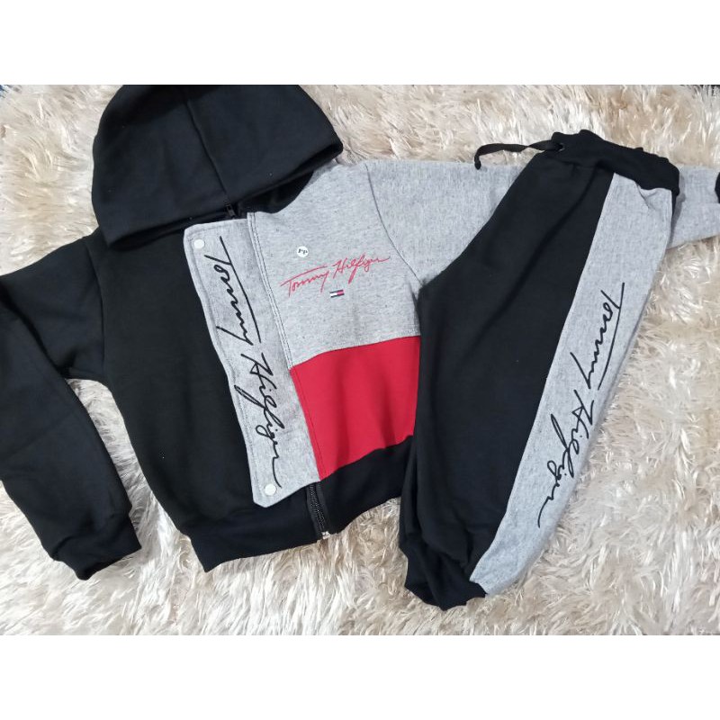 Conjunto de Frio Infantil Moletom Tommy Inverno | Shopee Brasil