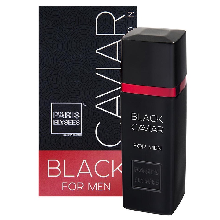 Perfume Original Black Caviar Paris Elysees Caviar Collection Perfume Masculino de 100 ml