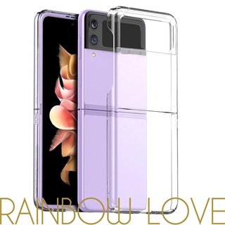 Capa Resistente Transparente Anti-Impacto Compatível Com Flip Galaxy Z 3)